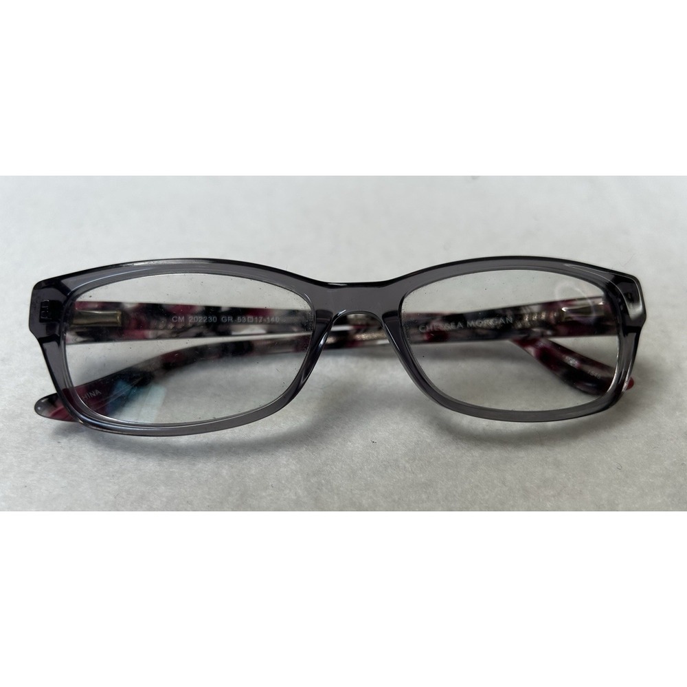 Chelsea Morgan Eyeglasses Frames CM 202230 GR Frames‎ 53-17-140 Rose Tortoise